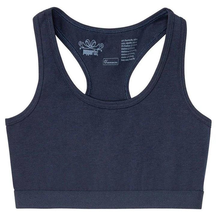 نیم تنه دخترانه پیپرتس مدل نخی رنگ سرمه ایی